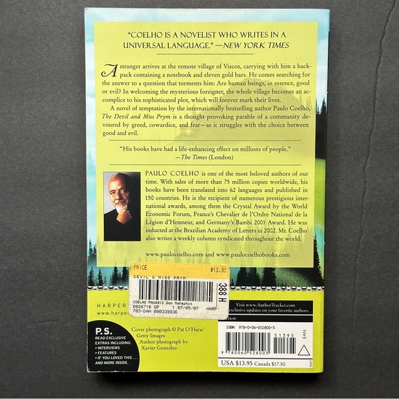 The Devil and Miss Prym by Paulo Coelho | Literary Fiction | Paperback Book - Picture 2 of 11